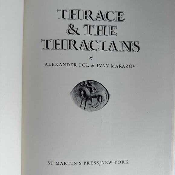 THRACE & THE THRACIANS By Alexander Fol & Ivan Marazov - Hardcover (1977) - Picture 8 of 12